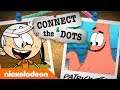 How to Get From Lincoln Loud ➡️ to Patrick Star! 🧠 Connect the Dots | Nick