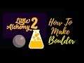 Little Alchemy 2-How To Make Boulder Cheats & Hints
