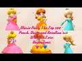 Mario Party The Top 100 - Peach, Daisy and Rosalina's Win and Lose Animations