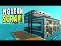 Modern Scrap House Turns Base From Bleak to CHIC! - Scrap Mechanic Survival EP 24