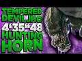 Monster Hunter World - Tempered Deviljho 4'35"48 Hunting Horn Speedrun