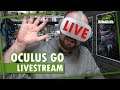 Oculus Go // Live Stream / Broken Headset? / Oculus Rooms / VR Cloud Golf