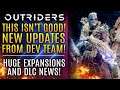 Outriders Update - This is NOT Good...New Updates from Devs! Fans Are Impatient! DLC Updates!