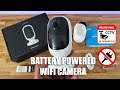 Reolink Argus 2 WiFi Security Camera BATTERY POWERED! Unboxing and Setup