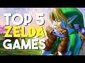 Top 5 Zelda Games of All-time! - The Legend of Zelda 35th Anniversary