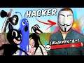 Trevor Henderson Mobs VS HACKER?! (Garry's Mod Sandbox) Hacker Broke My Game!!