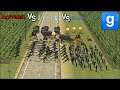 Alien Swarm VS Zombies VS ALIENS Xenomorphs free for all NPC Fight Garry's Mod