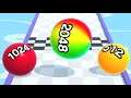 BALL RUN 2048 🎱💕- All Levels Gameplay Android, iOS v.86