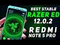 Best Stable Razer Edition 12.0.2 For Redmi Note 5 Pro | Android 10 | New Features, Smooth Gaming