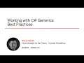 C# Skills: C# Generics Best Practices Course Preview
