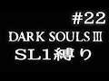 【DARK SOULS3】SL1縛り実況プレイ #22【ダークソウル3】