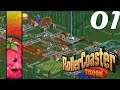 Eine Stunde mit: RollerCoaster Tycoon 1 - (Let's Play and Remember) #GER