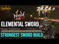 ELEMENTAL SWORD Final Version of Strongest Mid Game Sword Build - NIOH 2