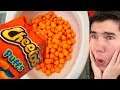 EXPERIMENT  WILL IT FLUSH? - SMALL CHEETOS!