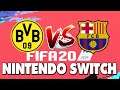 FIFA 20 Nintendo Switch Champions League Borussia Dortmund vs Barcelona