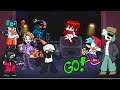Friday Night Funkin' - "Headache" but Different Characters Sings It