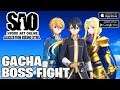 GACHA Sword Art Online Alicization Rising Steel + Boss Battle 1