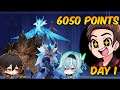 Legend of the Vagabond Sword Day 1 max 6050 points with C6 Eula Main DPS