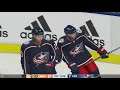 NHL 21 Season mode Gameplay: Anaheim Ducks vs Columbus Blue Jackets - (Xbox Series X) [4K60FPS]