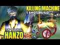 ONE SHOT BUILD !!! HANZO BEST BUILD 2021 ~~ HANZO TOP GLOBAL BUILD~ MOBILE LEGENDS
