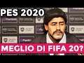 PES 2020 ► MOLTO MEGLIO DI FIFA 20?