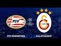 PSV GALATASARAY ŞAMPİYONLARLİGİ İKİNCİ ELEME TURU PES2021 PS4