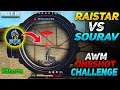 Raistar Vs Me in Ranked Game | AWM OneShot Challenge #shorts #freefireshorts