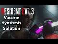 Resident Evil 3 Remake - Vaccine Synthesis Lab Puzzle Solution Guide | Nest 2 Vaccine Solution