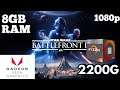 Star Wars Battlefront II - Ryzen 3 2200G Vega 8 - Gameplay