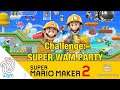 Super Mario Maker 2 challenge : SUPER WAM PARTY