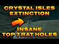 Top 7 Rat Holes | Ark Extinction (Insane Spot's)