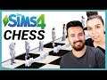 We built a board and played Chess in The Sims 4...