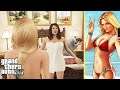 What Happens if Amanda Meets The Loading Screen Girl in GTA 5 (funny)