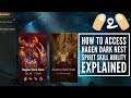 World of Dragon Nest How to Enter Hagen Dark Nest Spirit Skill Ability Explained Beginners Guide