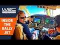 WRC Behind The Scenes - The WRC Live TV Rally Plane.