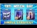 After Update! Easy 3 Stars at TH12 NOW! Simply the Best TH12 Armies! Yeti Witch Bat Attack Strategy