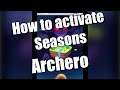 Archero HOW TO ACTIVATE SEASONS