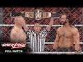 Drew Mcintyre vs. Brock Lesnar : Steel Cage Match - WWE Championship : Jun 18, 2020