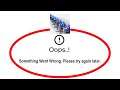 Fix Real Time Shields Apps Oops Something Went Wrong Error Please Try Again Later Problem Solved