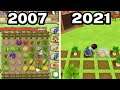 Graphical Evolution of Natsume's Harvest Moon (2007-2021)