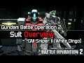 Gundam Battle Operation 2 Suit Overview - GM Sniper II [White Dingo]