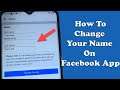 How to change your name on the Facebook mobile app of 2022 | Best Android Apps