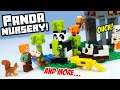 LEGO Minecraft Panda Nursery and Taiga Adventure Speed Build 2020