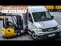 LOGISTIK SIMULATOR: MAN TGE mit Gabelstapler beladen! | Truck & Logistics Simulator Preview