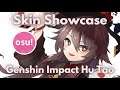 osu! - Genshin Impact Hu Tao skin showcase