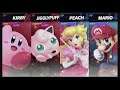 Super Smash Bros Ultimate Amiibo Fights – Request #15597 Kirby & Jigglypuff vs Peach & Mario