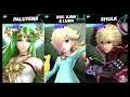 Super Smash Bros Ultimate Amiibo Fights – Request #17524 Palutena vs Rosalina vs Shulk