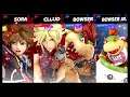 Super Smash Bros Ultimate Amiibo Fights – Sora & Co #127 Sora & Cloud vs Bowser & Jr