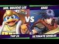 S@X 374 Online Top 24 - Mr. Brodie Lee (Dedede) Vs. rm8 (Ike) Smash Ultimate - SSBU