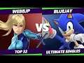 S@X 396 Online Top 32 - WebbJP (ZSS) Vs. BlueJay (Sonic) Smash Ultimate - SSBU